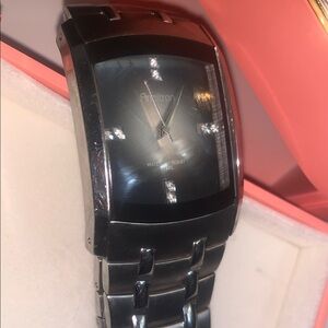 Stainless Steel Women’s Rectangular Bracelet Watch - Silver